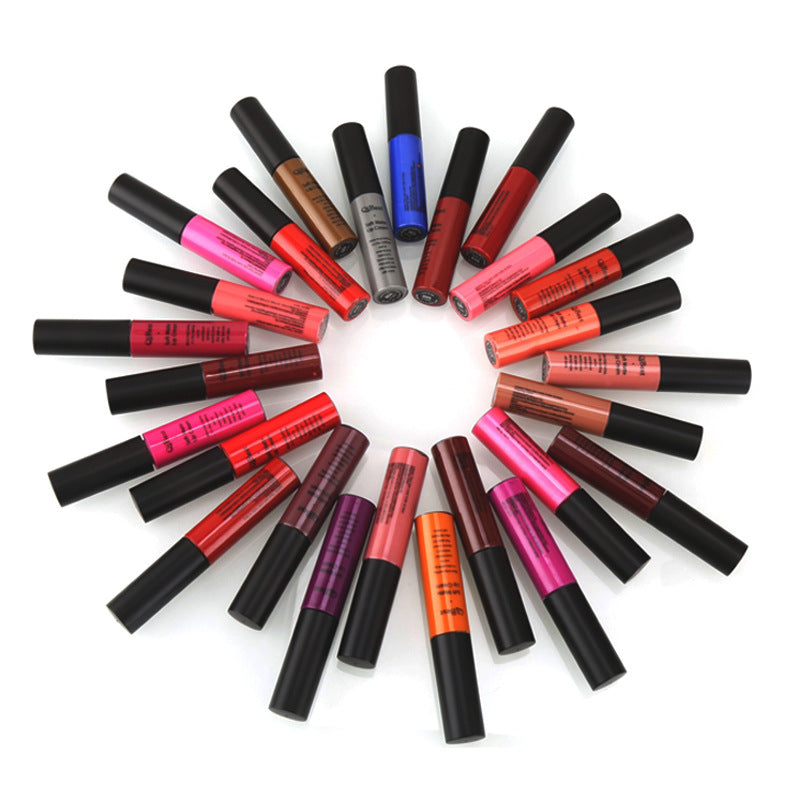 Matte Liquid Lipstick 34 Colors, Long-Lasting Soft Matte