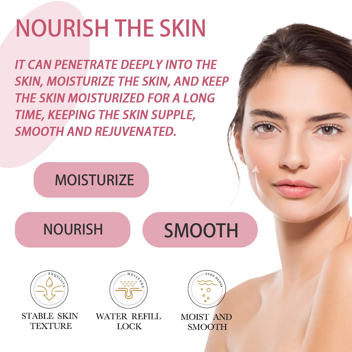 Collagen Q10 Face Lotion for Deep Wrinkles & Dryness