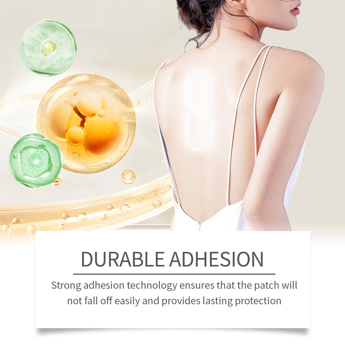 Back Acne Patches with Microdarts for Fast Clearing