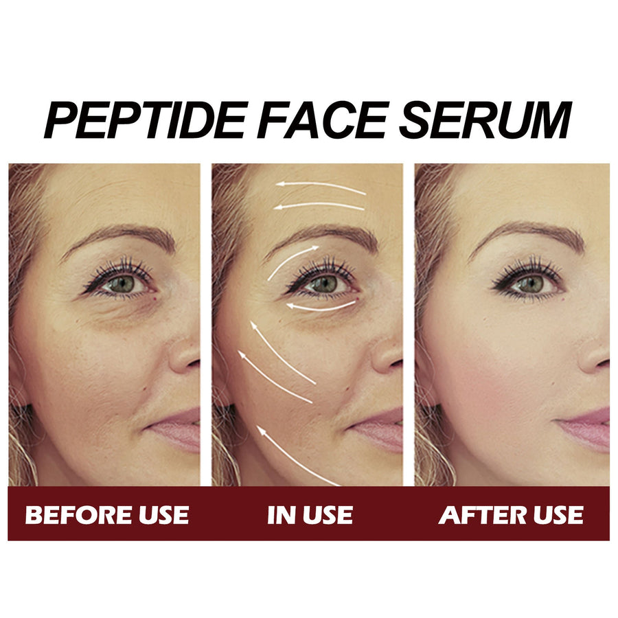 Peptide Face Serum for Fine Lines & Forehead Wrinkles