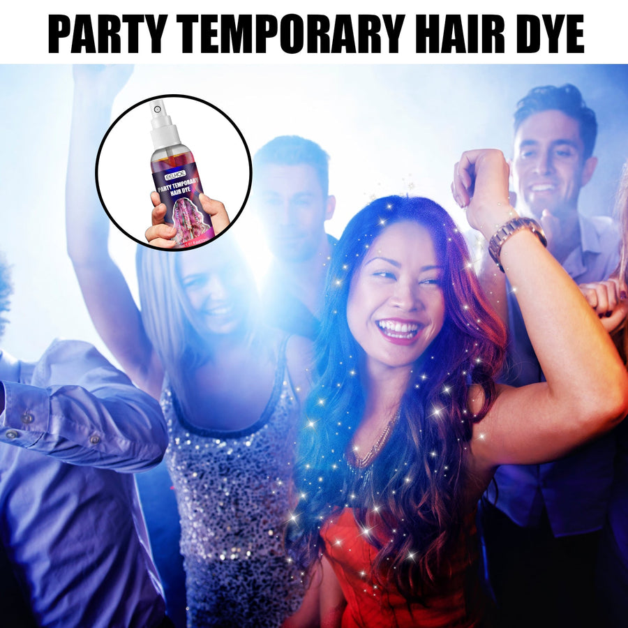 Temporary Hair Color Spray for Instant Party Looks