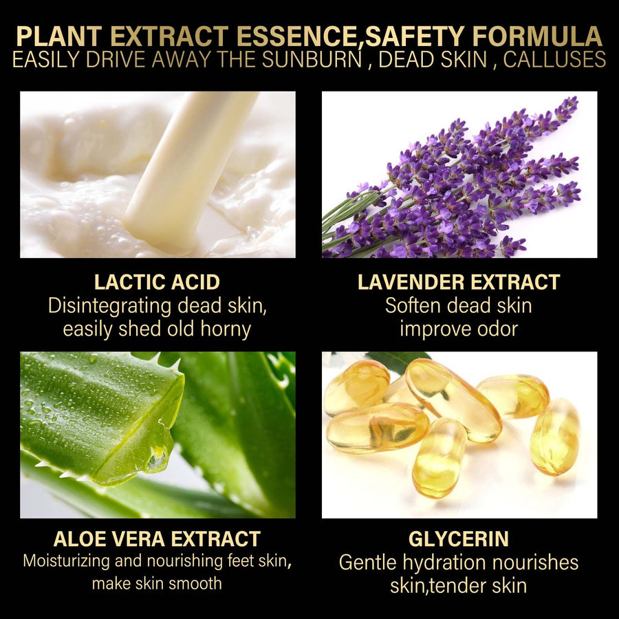 Lavender Foot Peel Mask for Soft, Crack-Free Heels