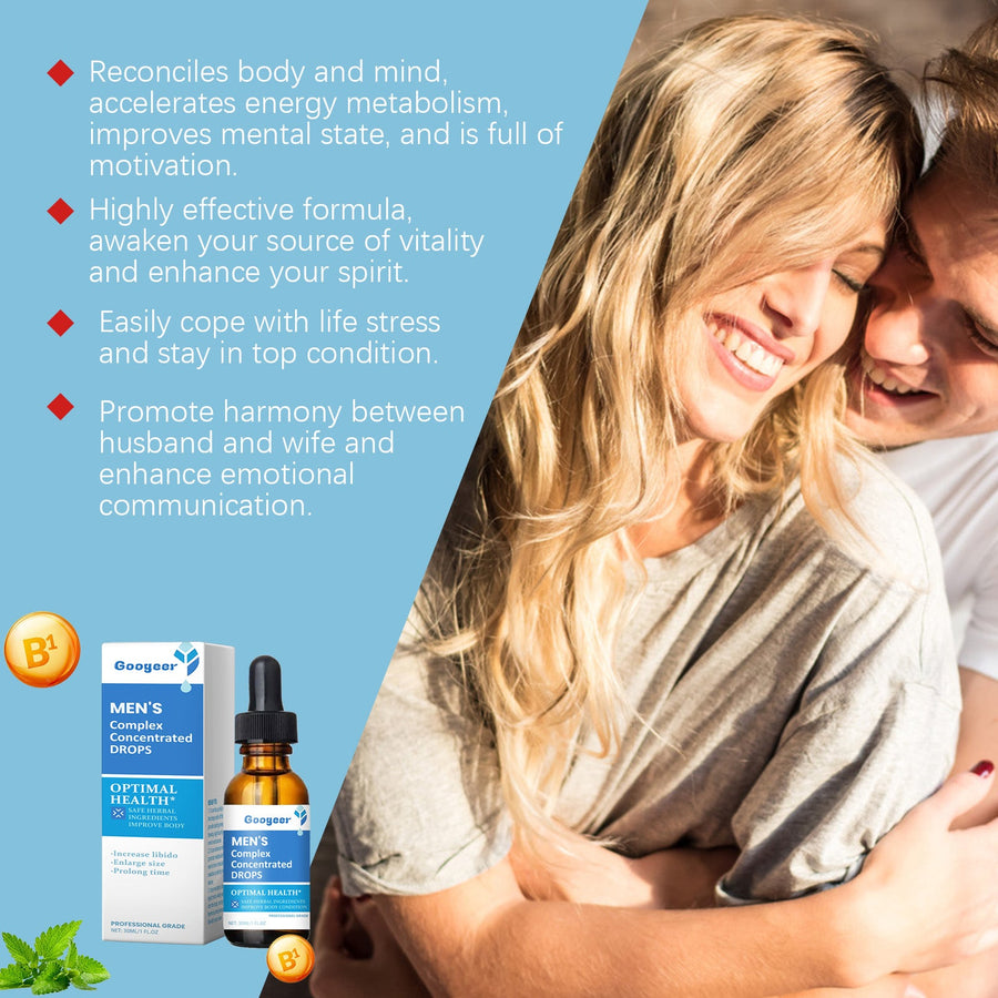Men's Complex Concentrated Drops – Circulation & Libido Boost