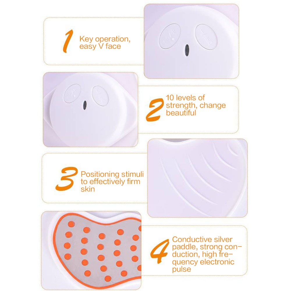Facial EMS Lifting Device — V-Shaped Contour Care
