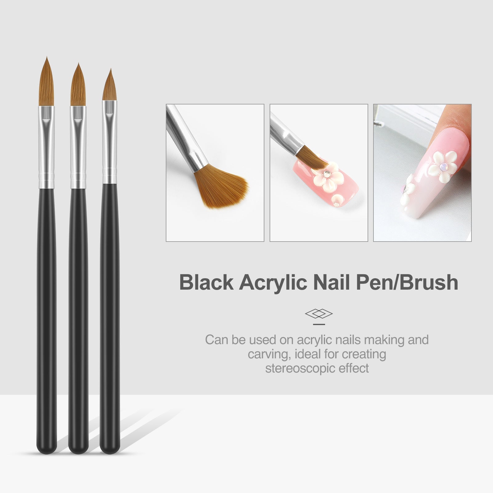 Nail primer and dehydrator bottles side-by-side showing function labels and professional application size