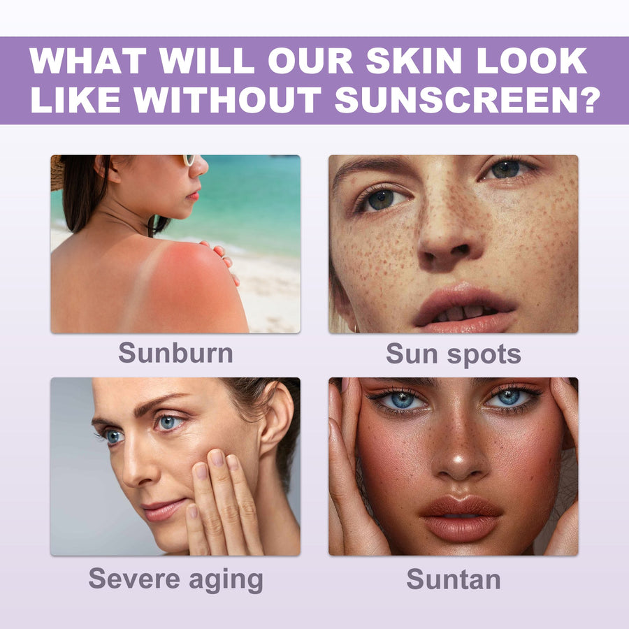 SPF 50+ Sunscreen Stick - Non-Sticky Lavender Sun Protection