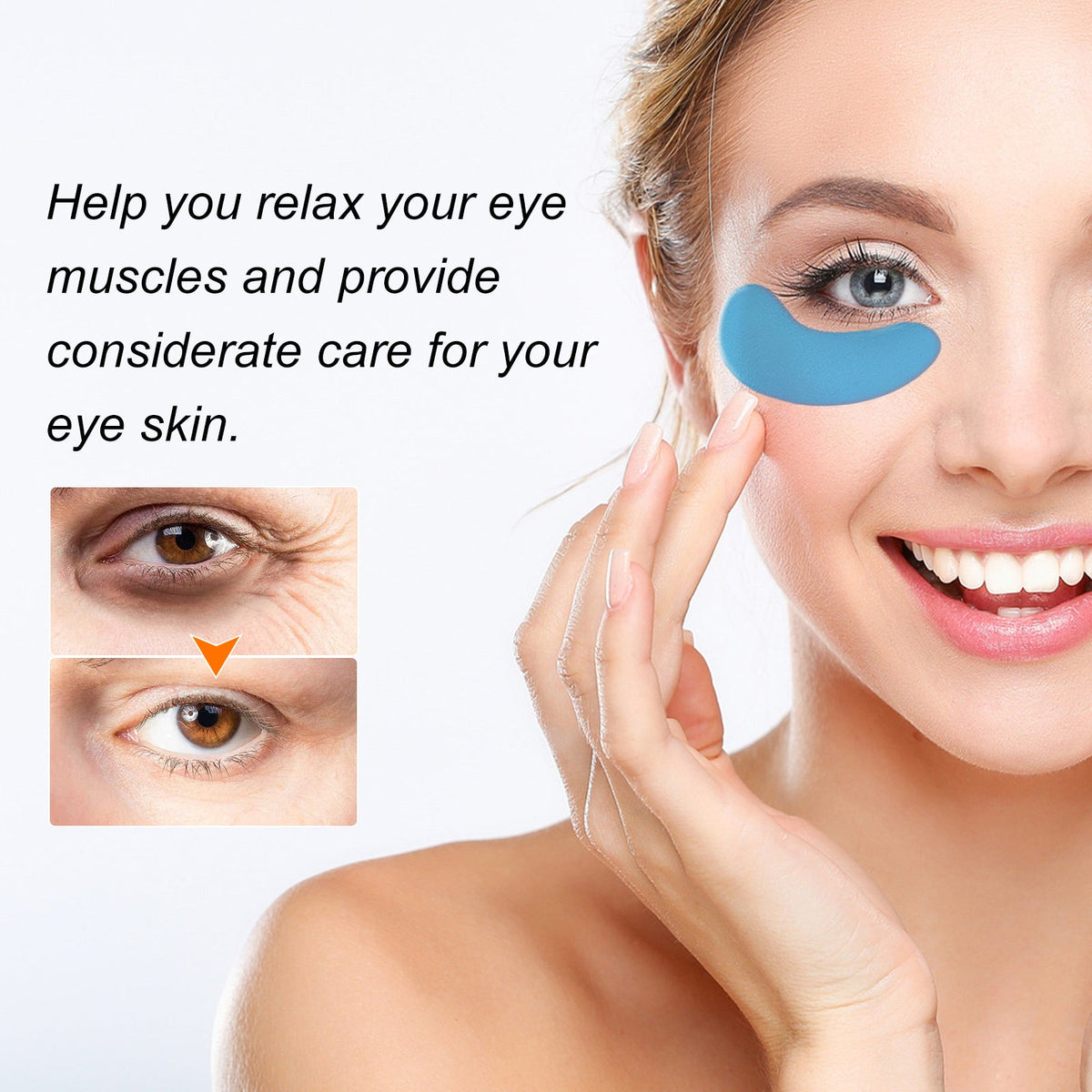 Hydrogel Eye Patches for Fine Lines & Under-Eye Puffiness