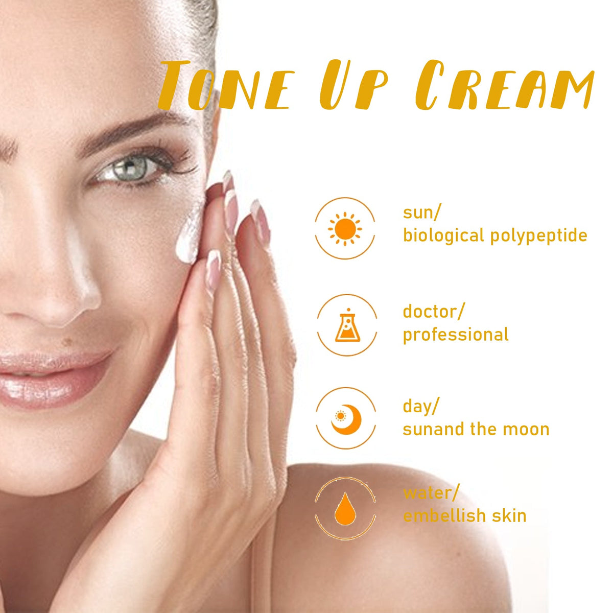 Brightening Cream — Lightweight Tone‑Up for Radiantly Even
