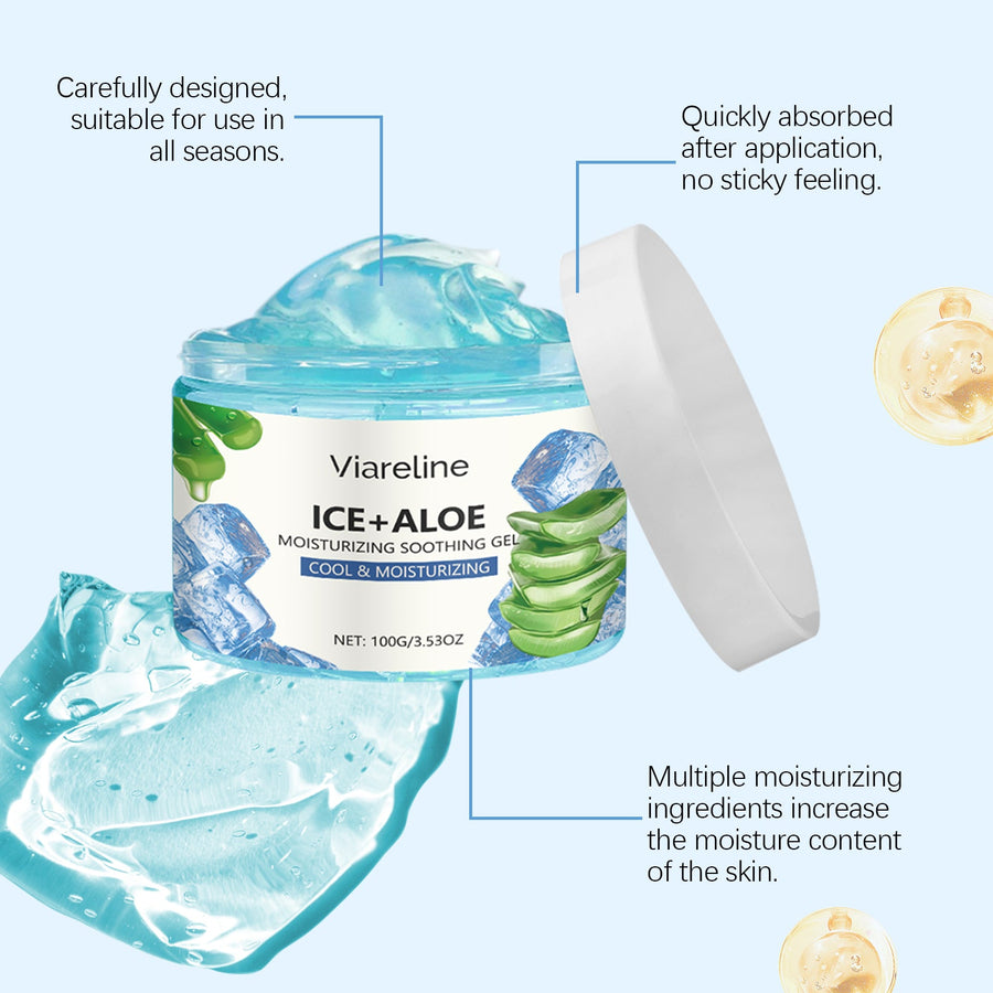 Aloe Vera Moisturizing Gel for Cooling Skin Relief