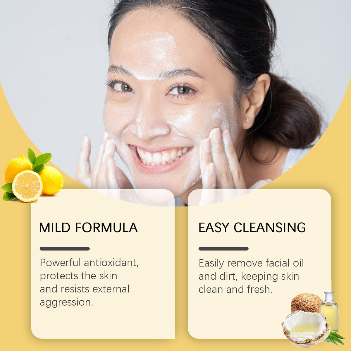 Lemon Turmeric Face Soap – Gentle Daily Brightening Cleanser