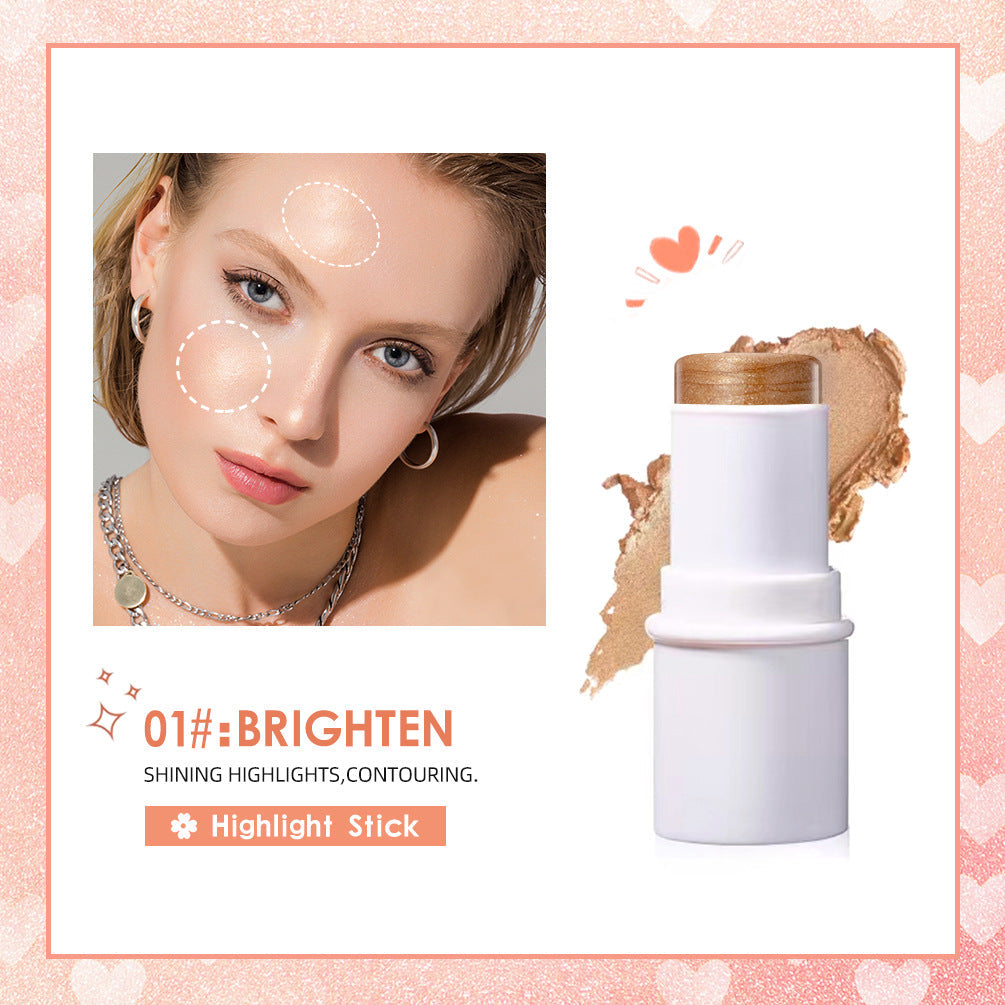 Multifunctional Makeup Stick for Blush, Lips & Glow
