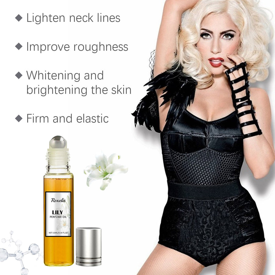Lily Perfume Oil Roll-On for Fresh, Portable Everyday Scent