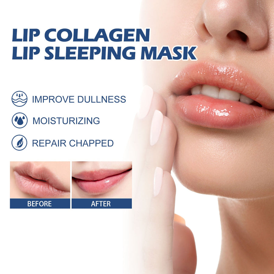 Collagen Lip Sleeping Mask for Dry Cracked Lips