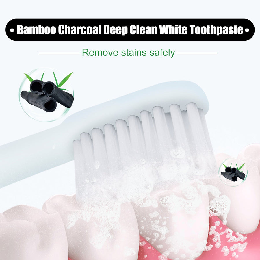 Bamboo Charcoal Whitening Toothpaste — Visibly Brighter