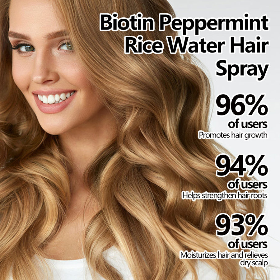 Biotin Hair Spray for Softer, Shinier-Looking Hair