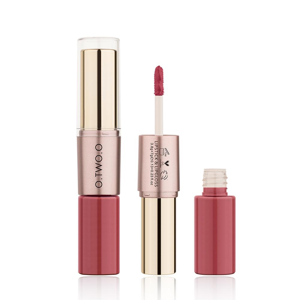 2-in-1 Matte Lipstick Duo for Versatile Everyday Looks