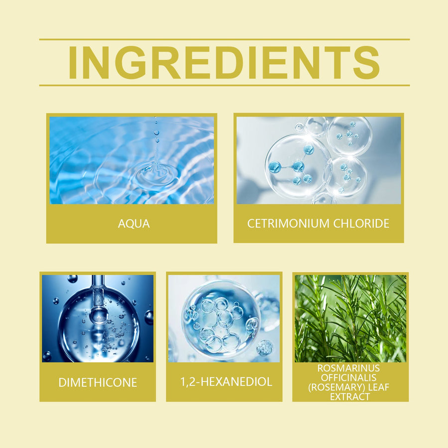 Rosemary Conditioner for Dry, Frizzy Hair & Shine