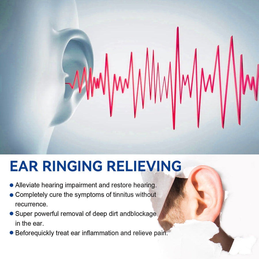 Tinnitus Relief Ear Spray — Reduces Ringing & Buzzing