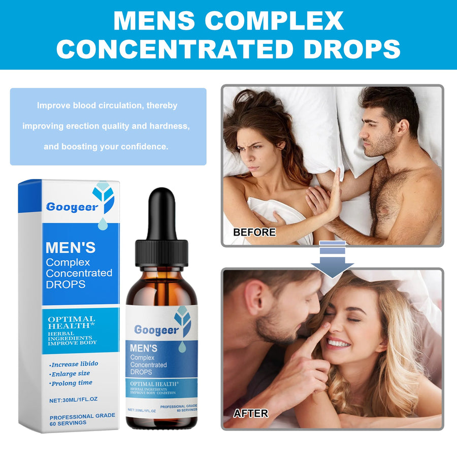 Men's Libido Support Drops — Enhance Performance Naturally