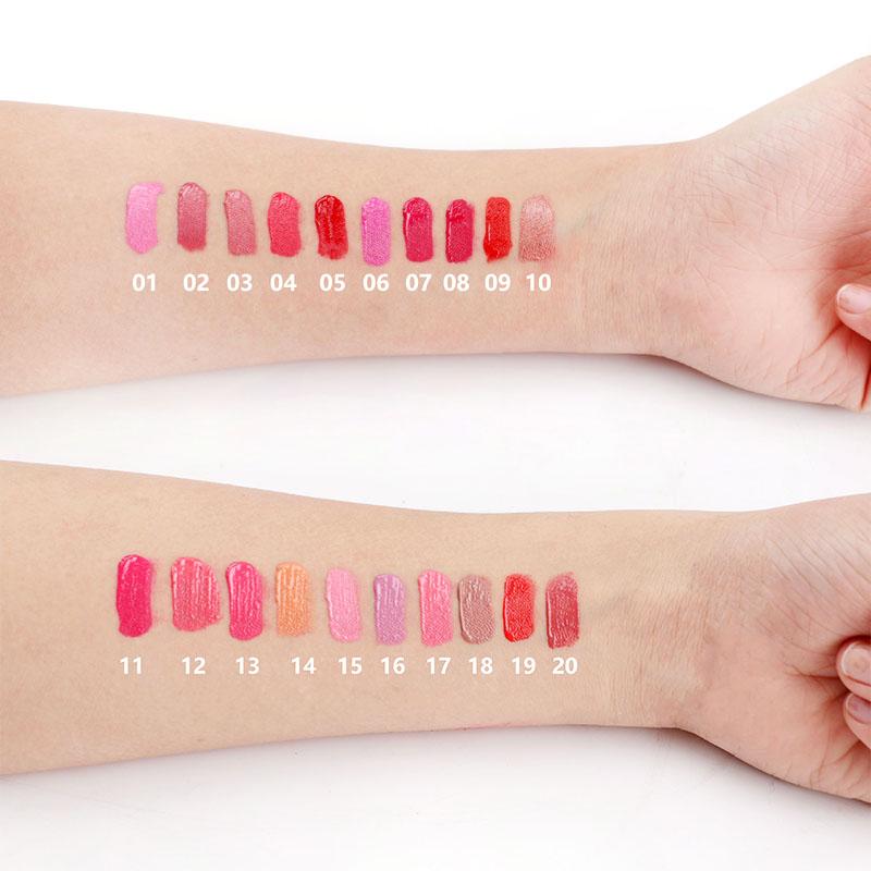 Matte Lip Gloss, 38 Colors for Long-Lasting Color