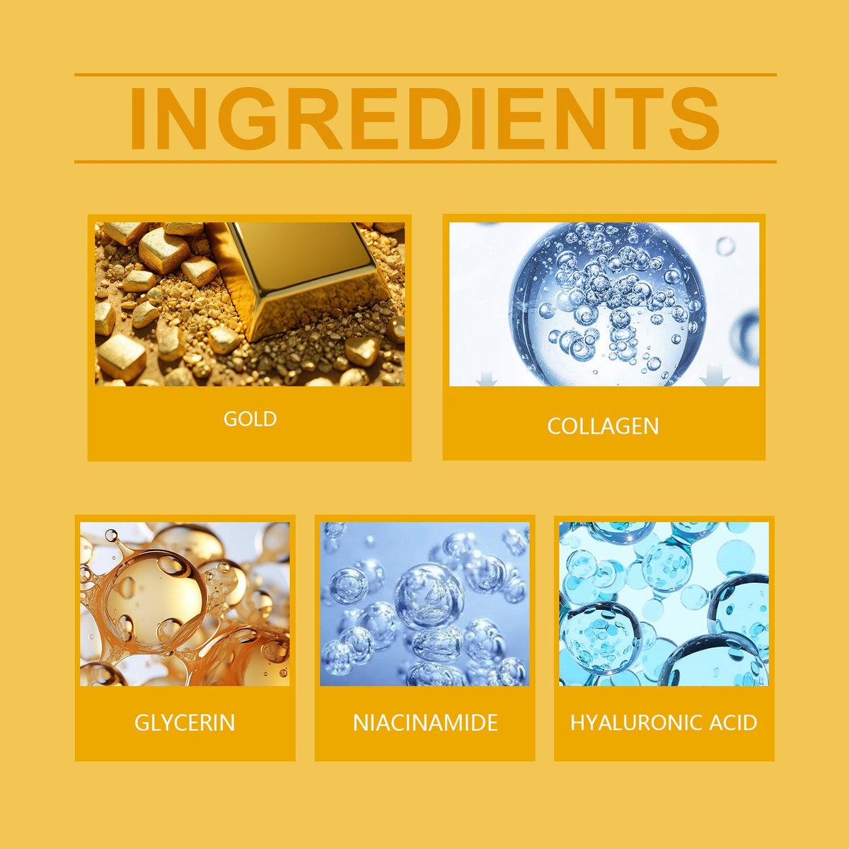 24K Gold Eye Mask — Firmer, Brighter Eyes with Collagen