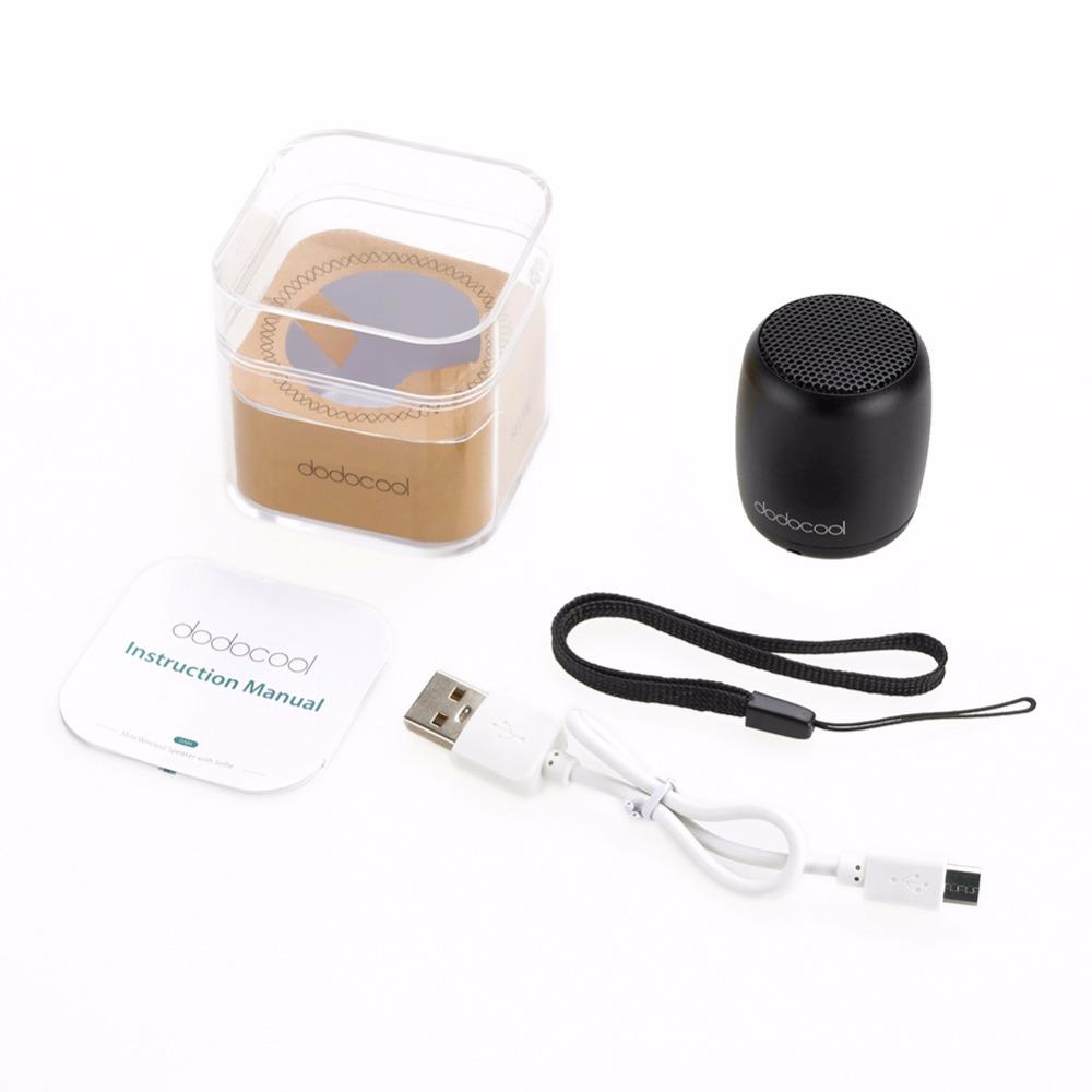 Mini Bluetooth Speaker with Selfie Remote — Pocket-Sized