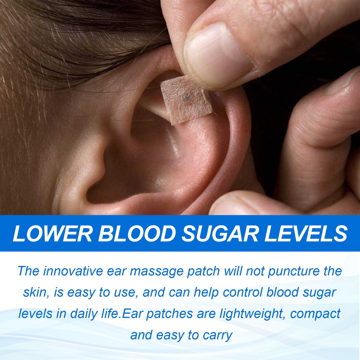 Ear Seed Acupressure Patches for Stress & Relaxation
