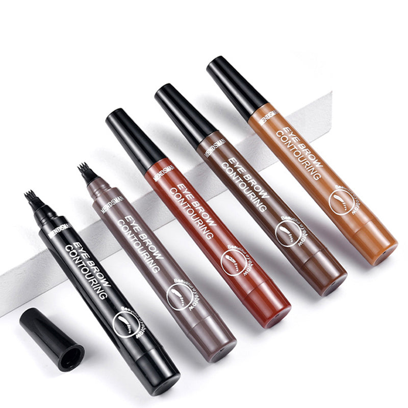 Fork Tip Liquid Eyebrow Pencil for Natural Brows