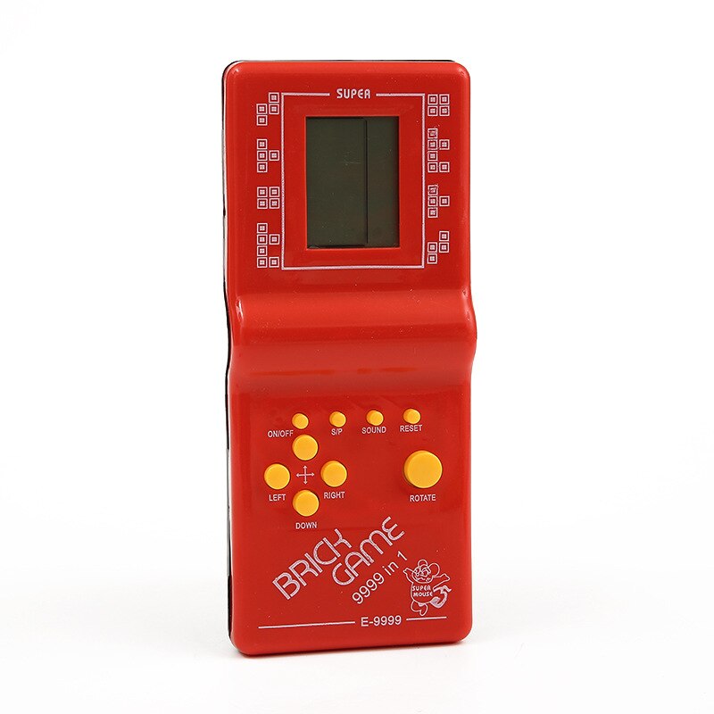 Classic Handheld Tetris Game — Pure Retro Puzzle Fun