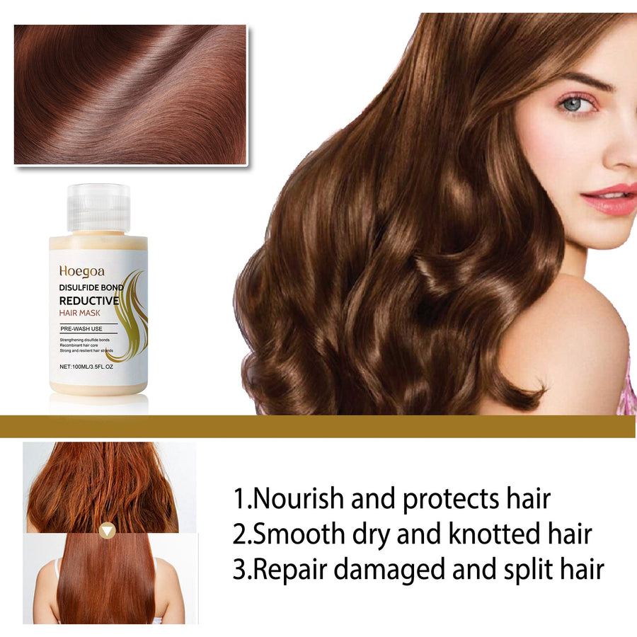Disulfide Bond Hair Mask for Smoother, Stronger Hair
