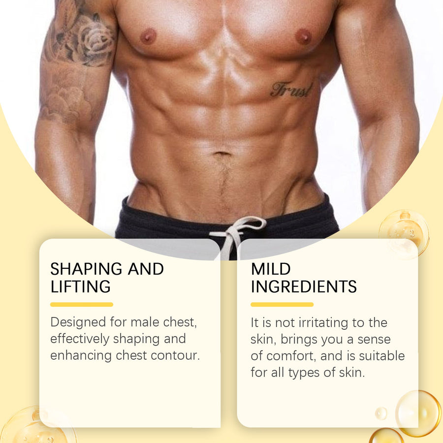 Men’s Chest Firming Spray | Bee Venom Heating Contouring