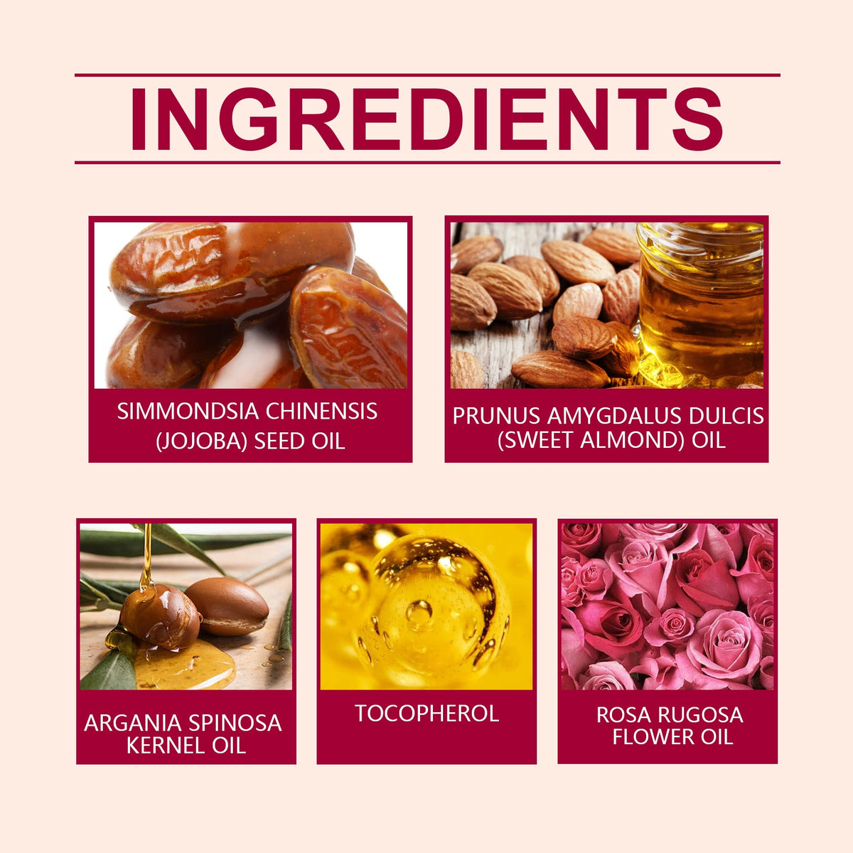 Rose Body Oil for Dry Skin, Dark Spots & Uneven Tone