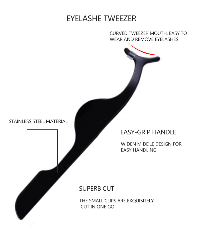Glue-Free False Eyelashes With Magic Eyeliner Set