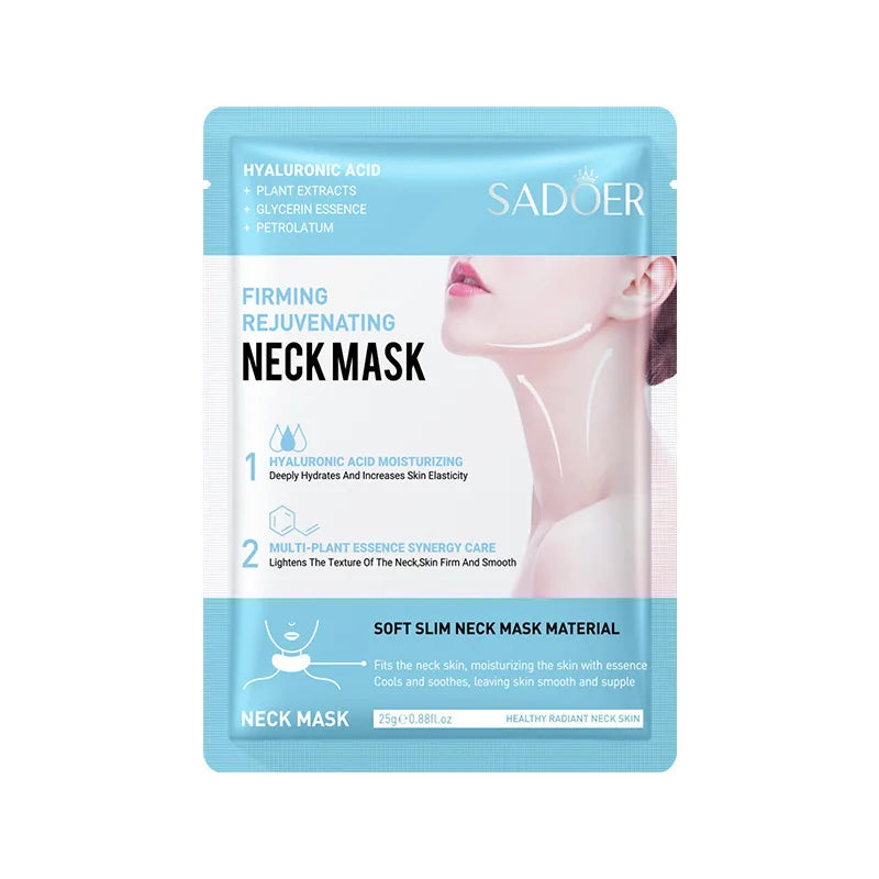 Hyaluronic Acid Neck Masks for Hydrated, Firmer Skin