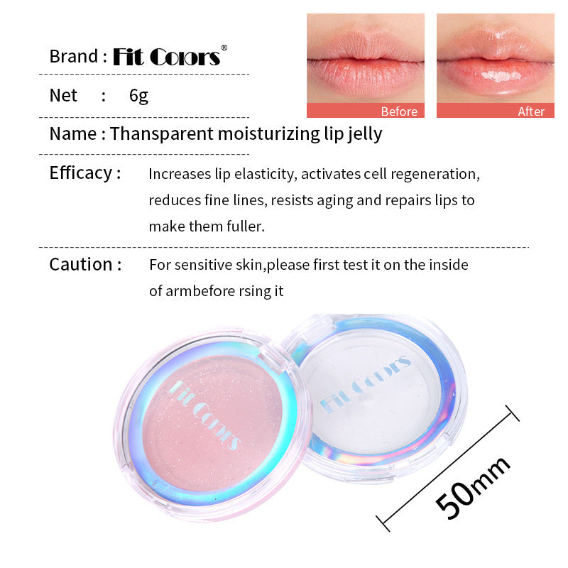 Jelly Lip Mask for Glossy, Hydrated, Softly Tinted Lips