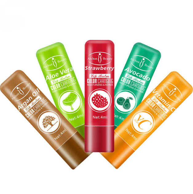 Color-Changing Lip Balm for Hydrated, Glossy Lips