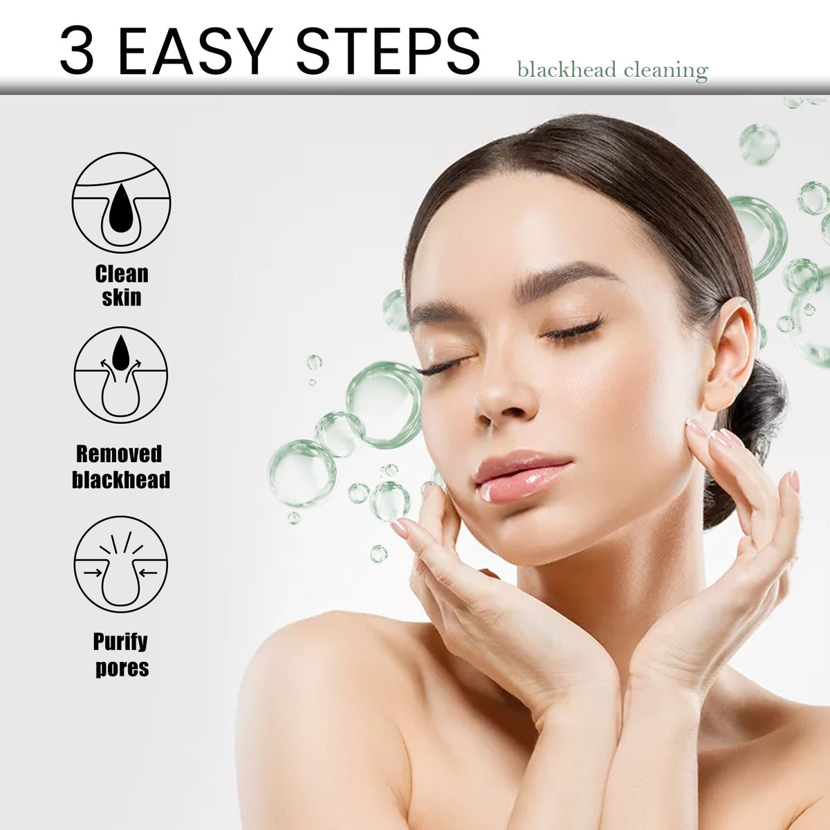 Peel-Off Blackhead Mask With Green Tea for Clear Pores