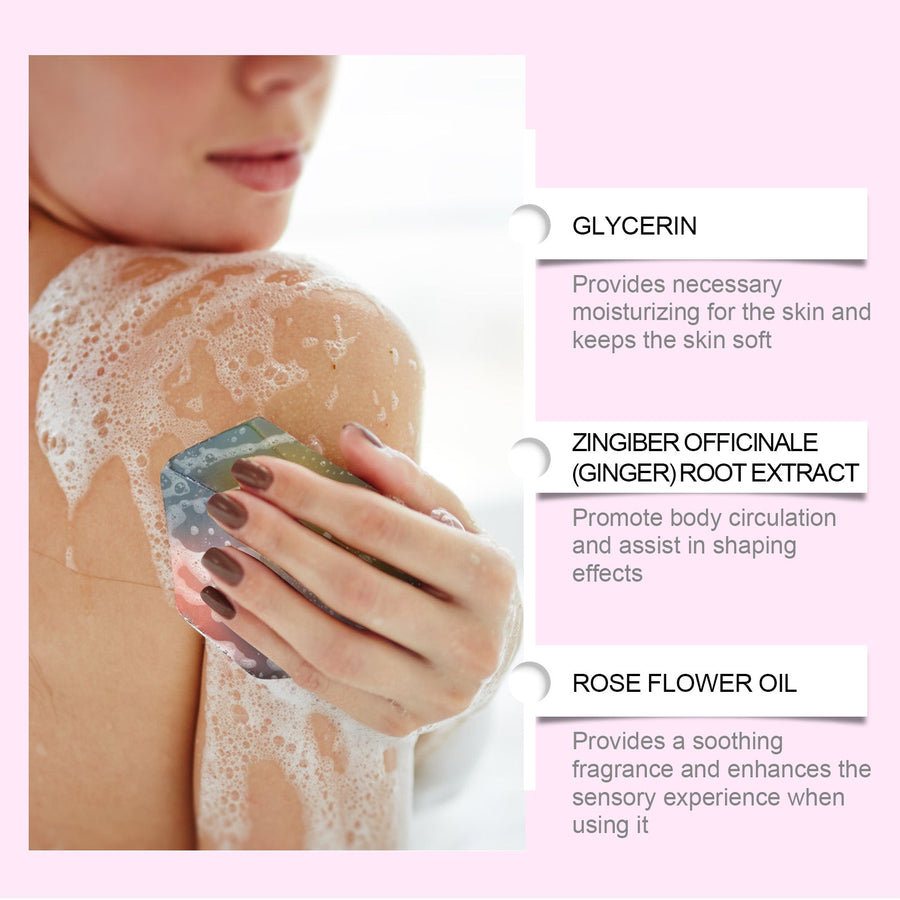 Ombré Sculpting Bar Soap for Firmer-Looking Smooth Skin