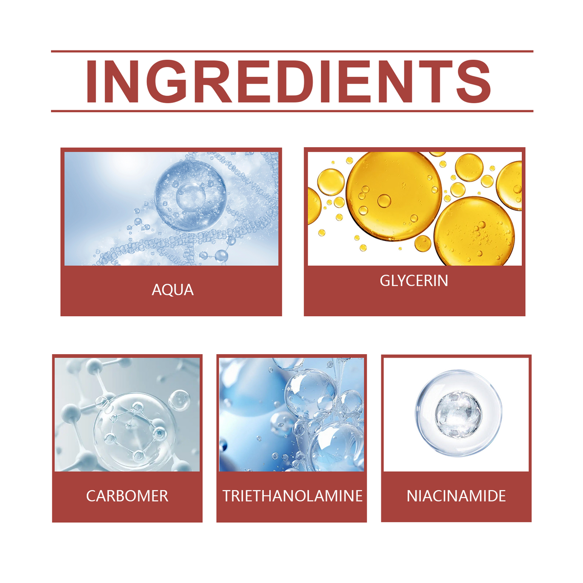 Niacinamide Gel Moisturizer for Hydrated Glowing Skin