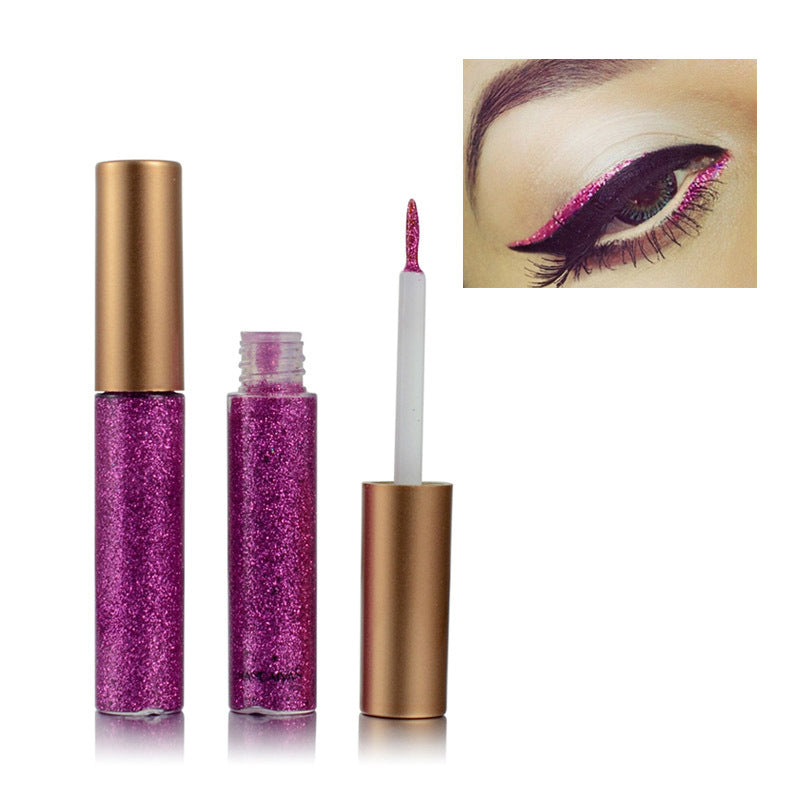 Glitter Liquid Eyeliner Set: 10 Sparkling Eye Shades