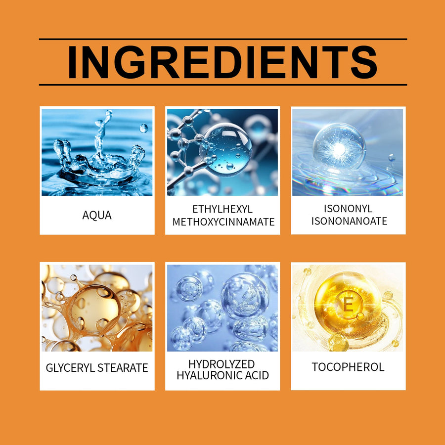 Hyaluronic SPF50+ Gel Sunscreen for Face and Body Daily