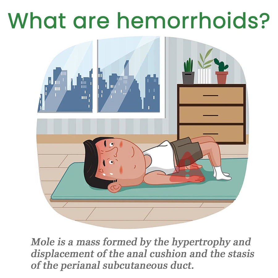 Herbal Hemorrhoids Spray — Gentle Relief for Itching & Swelling