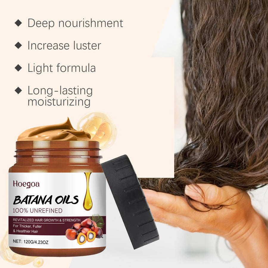 Batana Oil Hair Cream for Stronger, Fuller, Shinier Hair