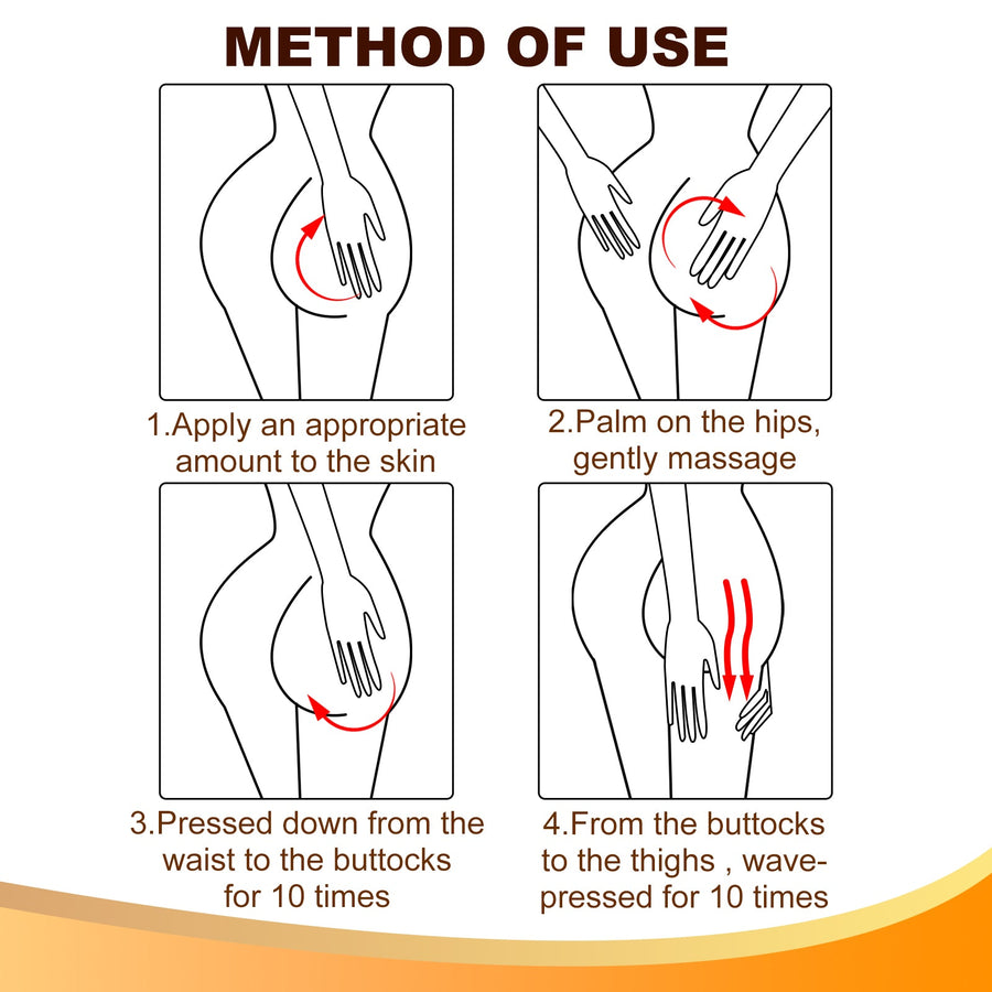 Butt Lift Essential Oil for Firmer, Lifted Hip Contour