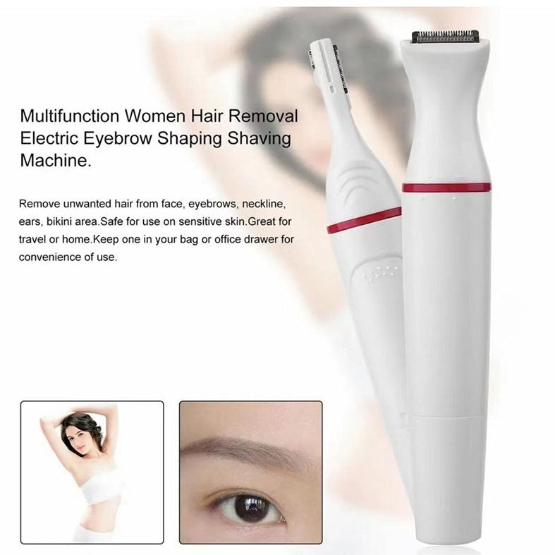 Women's Electric Eyebrow Trimmer — 5-in-1 Shaver & Groomer