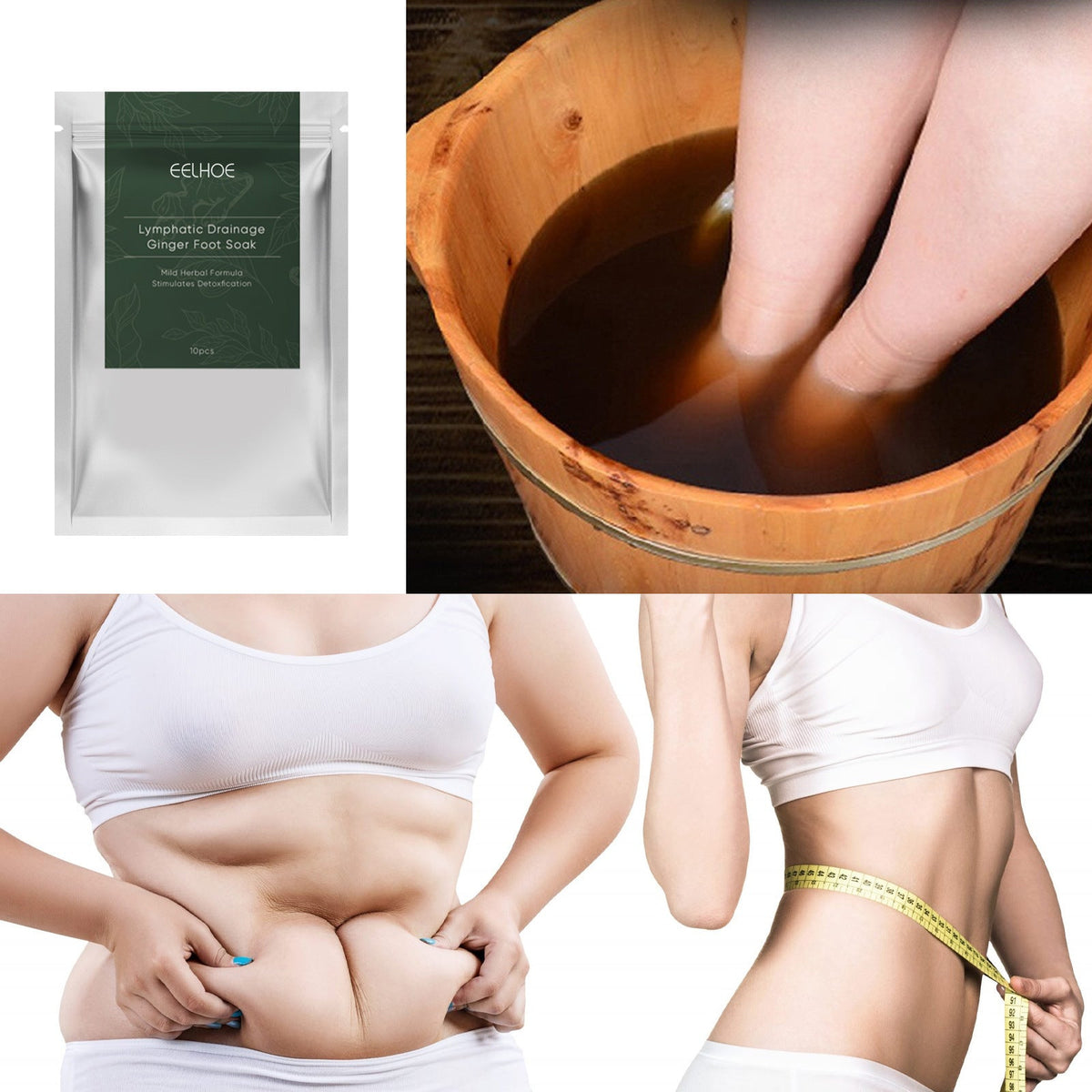 Ginger Foot Bath Soak for Circulation and Puffy Legs