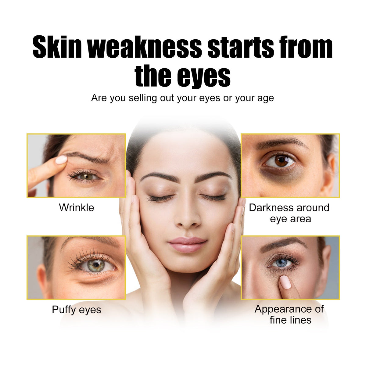 Gold Collagen Eye Masks – Reduce Dark Circles & Puffiness Fast