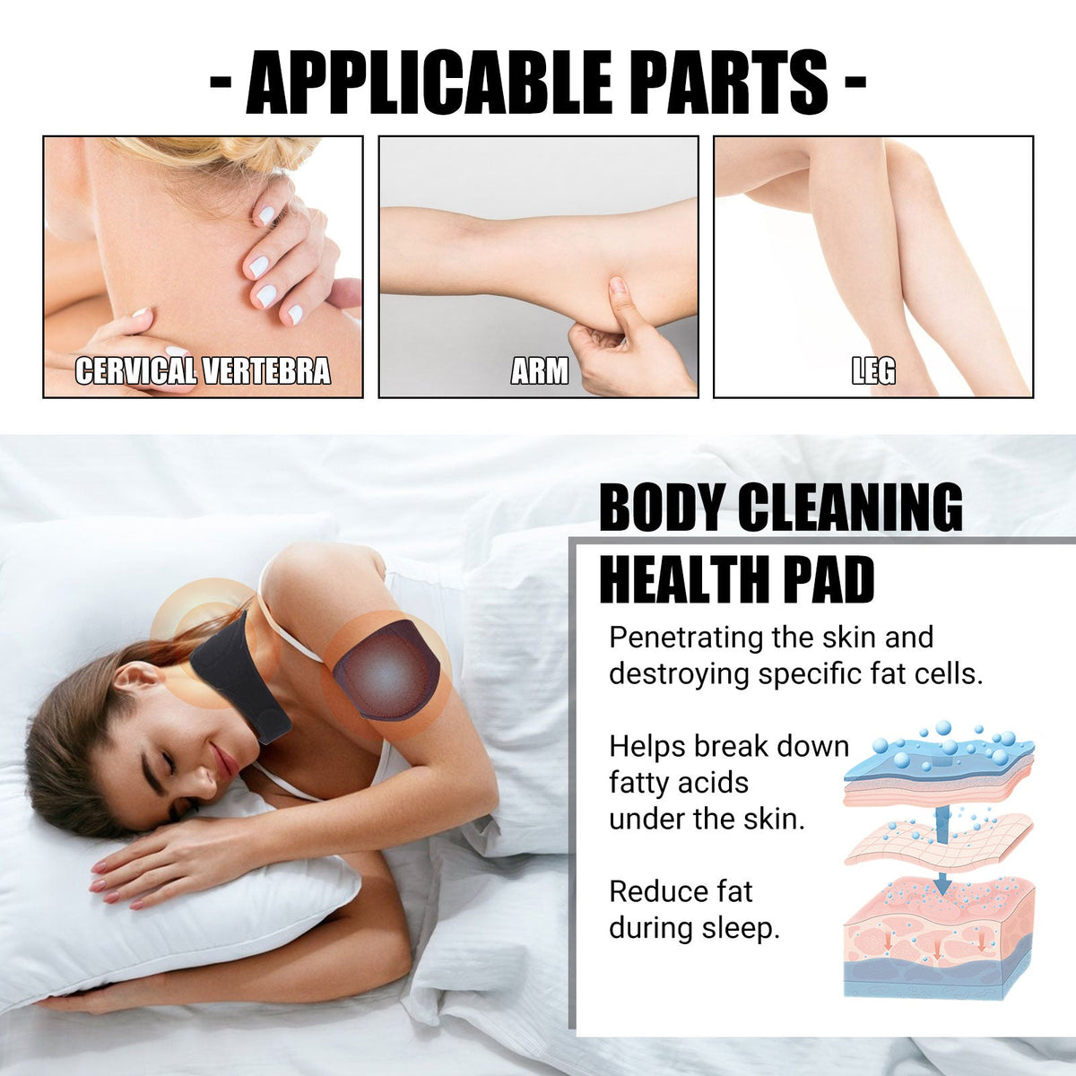 Toning Arm Bands With Magnetic Lymph Support Pads