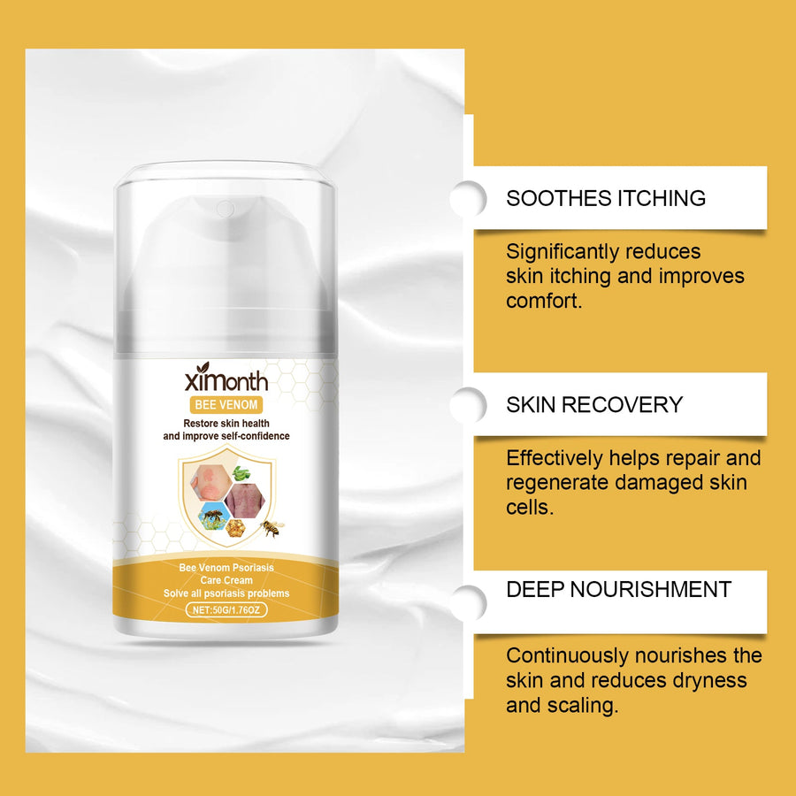 Bee Venom Cream for Itchy, Irritated Skin Relief