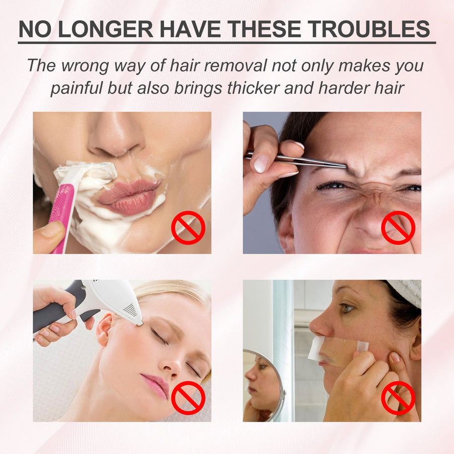 Hair Removal Spray for Underarms & Legs, No Razor Burn